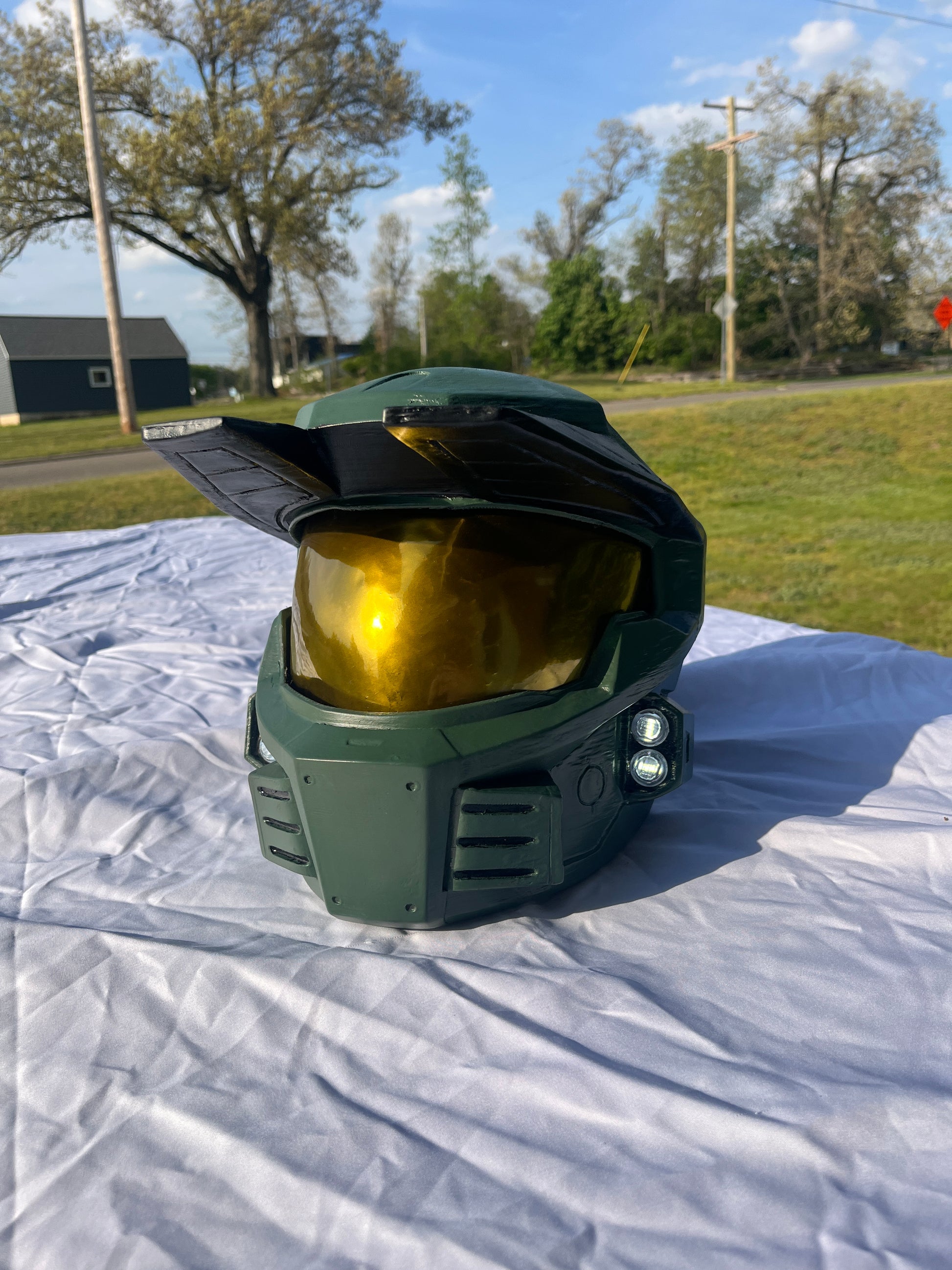 Mjolnir Mark V Helmet - Halo Combat Evolved