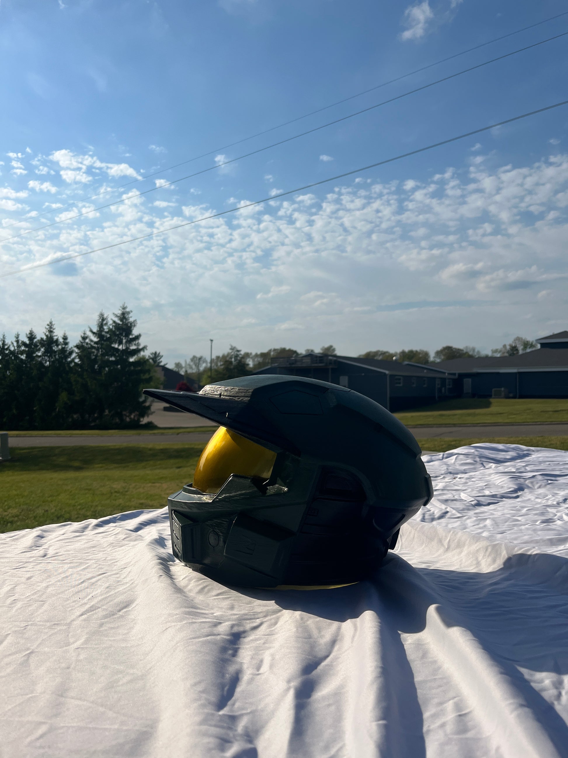 Mjolnir Mark V Helmet - Halo Combat Evolved