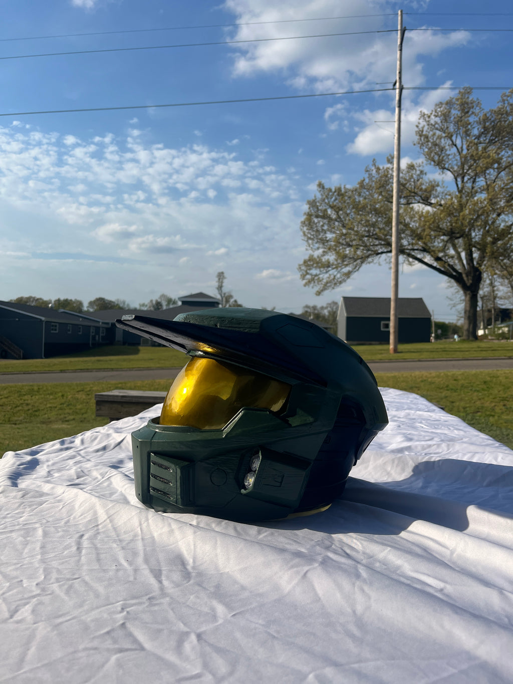 Mjolnir Mark V Helmet - Halo Combat Evolved