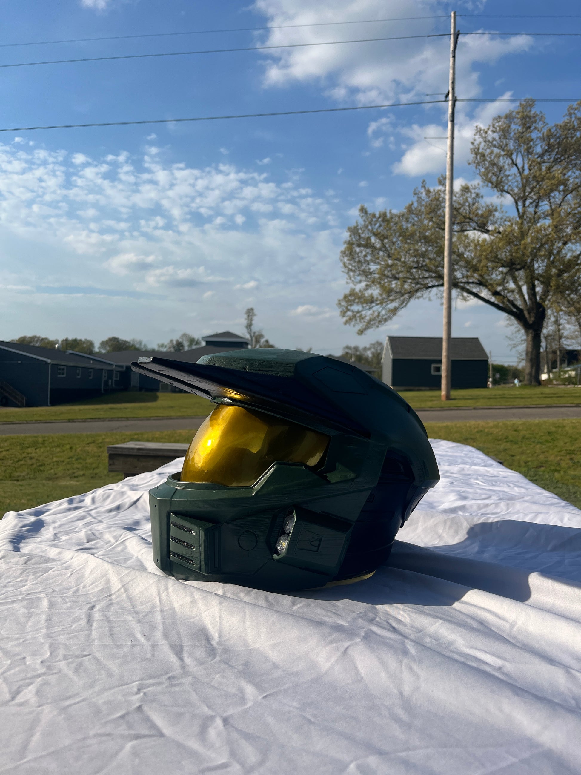 Mjolnir Mark V Helmet - Halo Combat Evolved